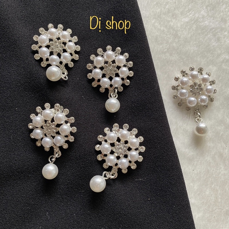 Tag cài ngọc treo size tầm 3.5cm