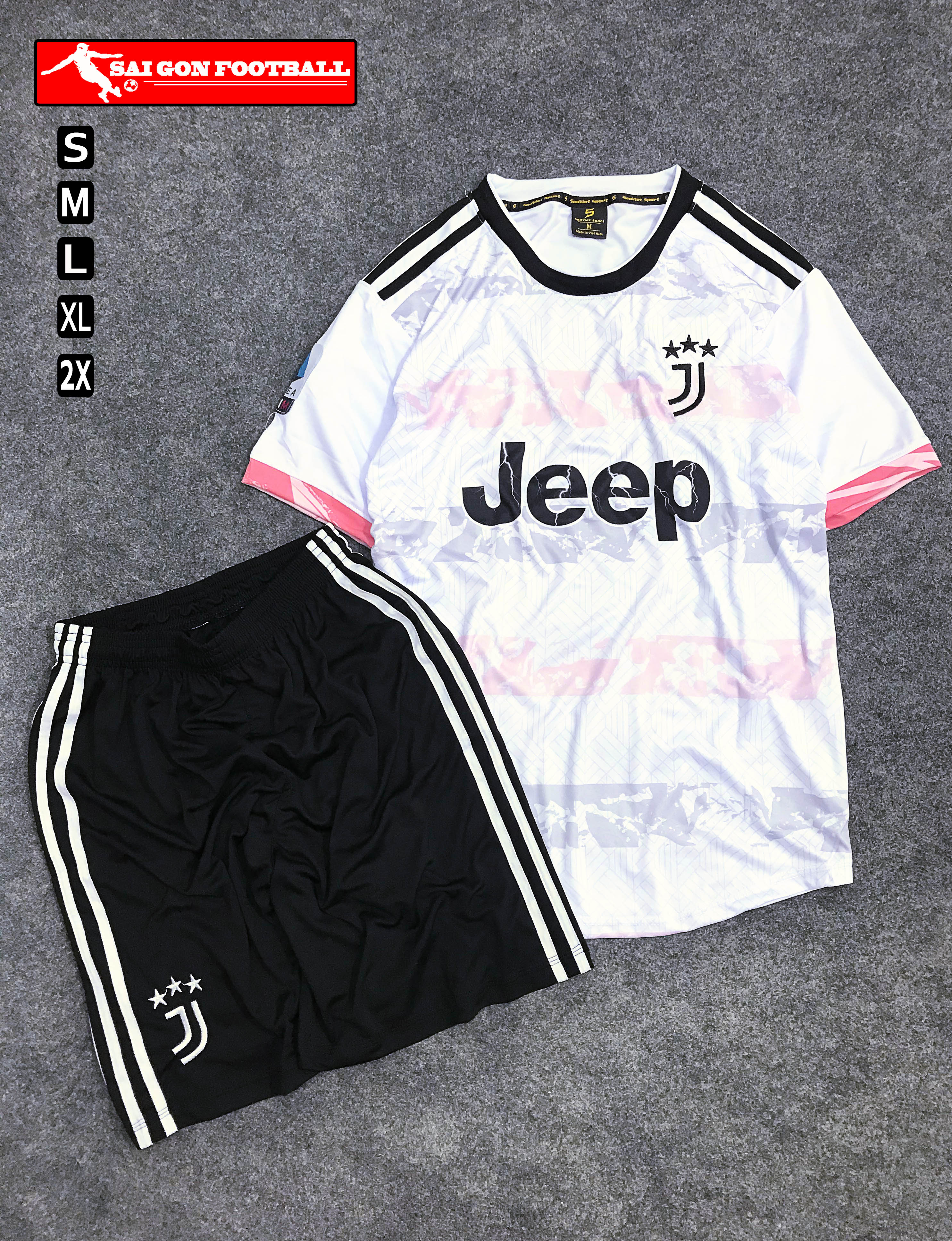 Đồ bóng đá juve trắng bản fan editions 2023