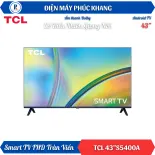 Điện Máy Phúc Khang x TCL | Smart TV 43'' TCL 43S5400 (43 inch) - Màn Hình Tràn Viền, Có Điểu Khiển Giọng Nói - Android TV
