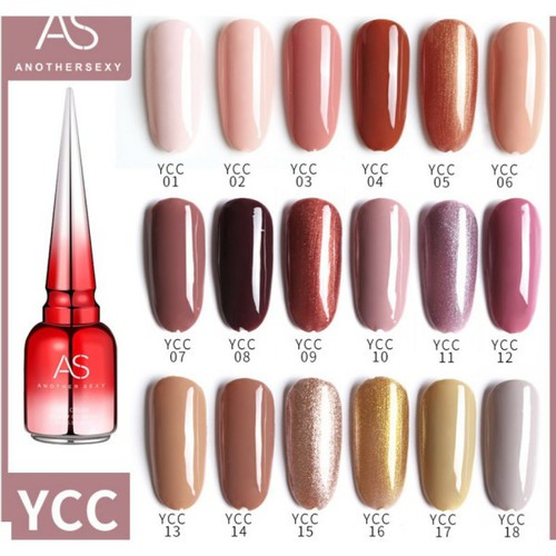 Sơn gel as mẫu mới chai đỏ mã ycc 15ml chính hãng