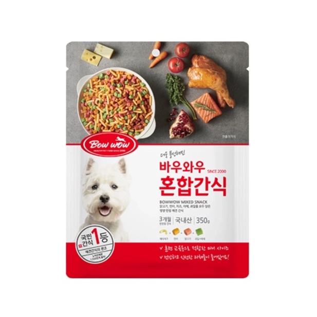 Snack hỗn hợp cho chó Bowwow 150g