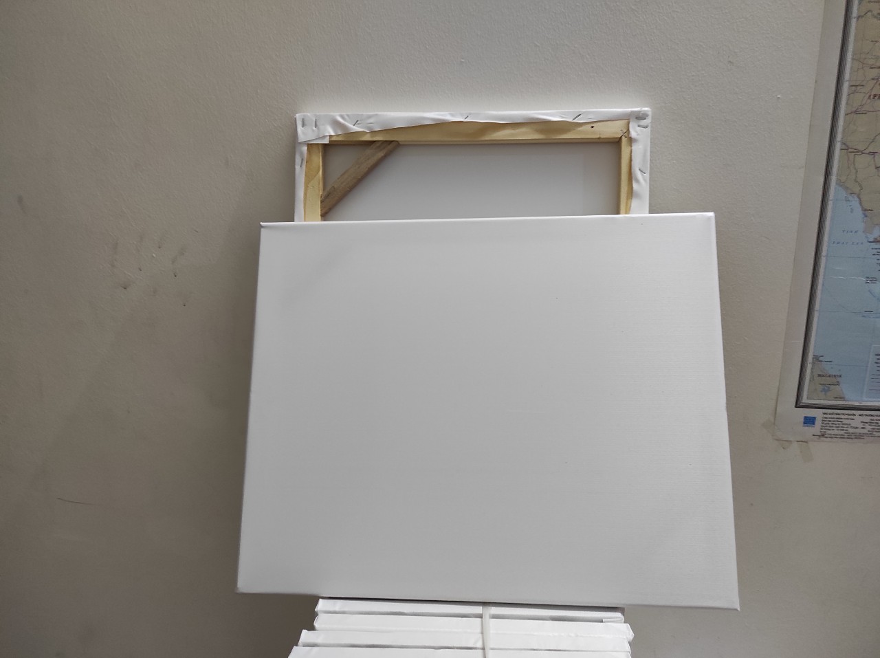 Combo 2 toan vẽ tranh 40x50 cm căng sẵn