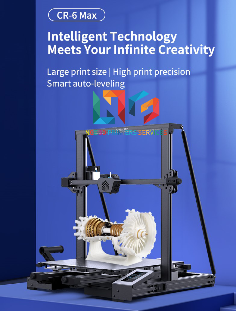 3D printer Creality Cr-6 Max printing size 40 40 40cm auto leveling
