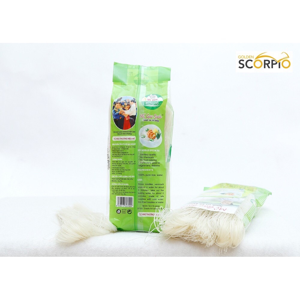 Đặc Sản Mì Gạo Hùng Lô 1 gói 500g-Sinh Ra Từ Làng