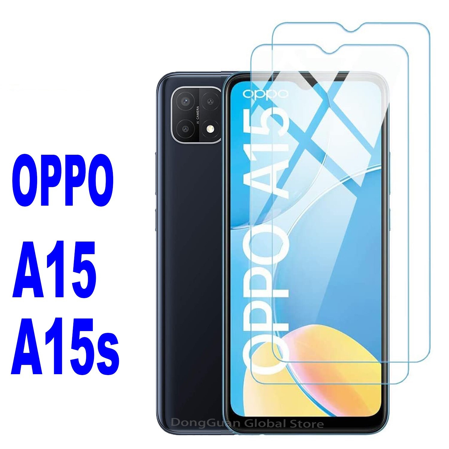 Miếng dán màn hình cường lực oppo a15 , a15s