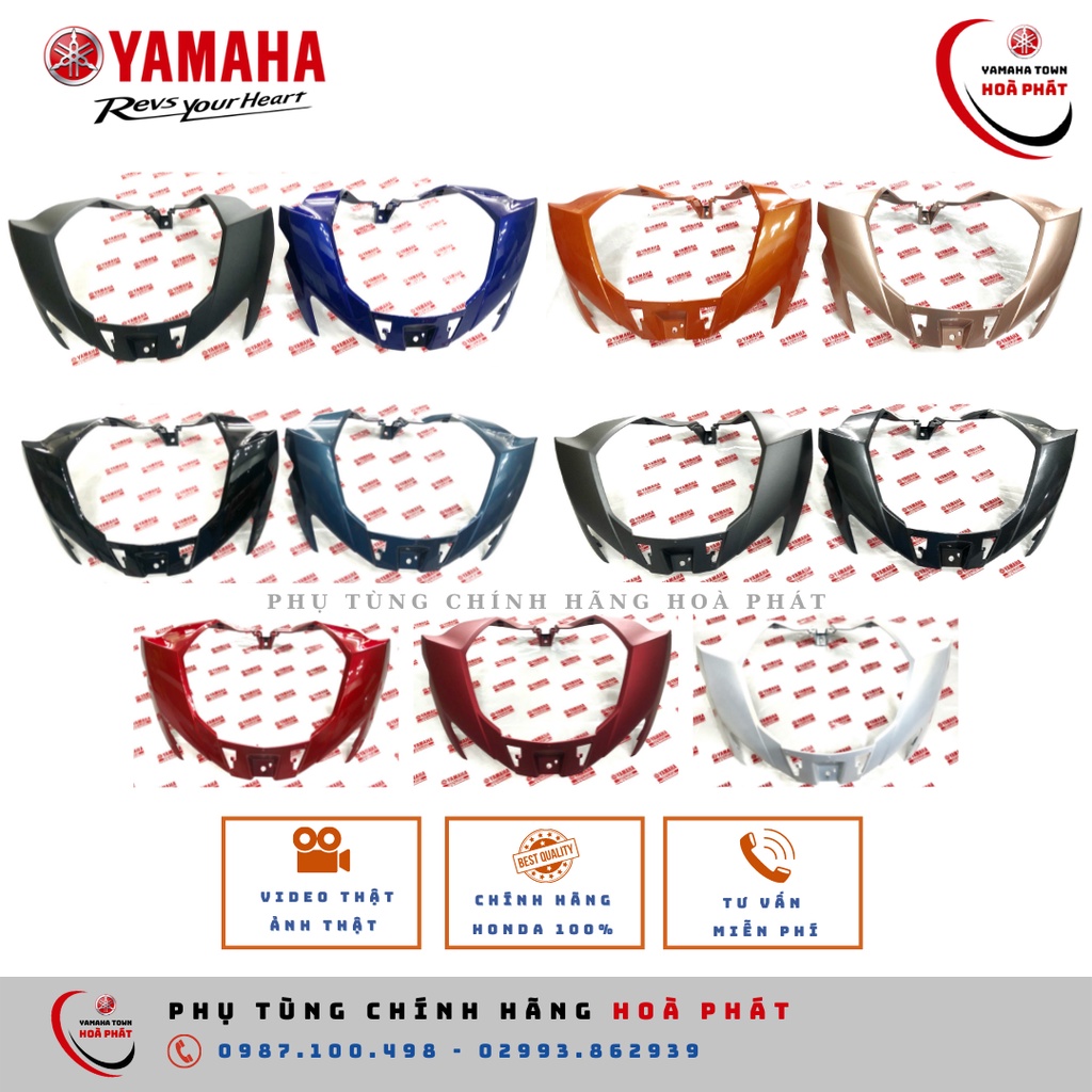 Mão ốp đầu yamaha exciter 150 2019 - 2020 chính hãng chính hãng yamaha