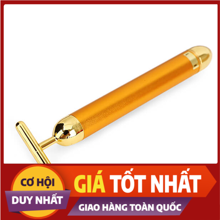 [HCM]MÁY MASSAGE MẶT ENERGY BEAUTY BAR - CÂY MÁT XA MẶT CHỮ T - BÚT MASSA MẶT MINI