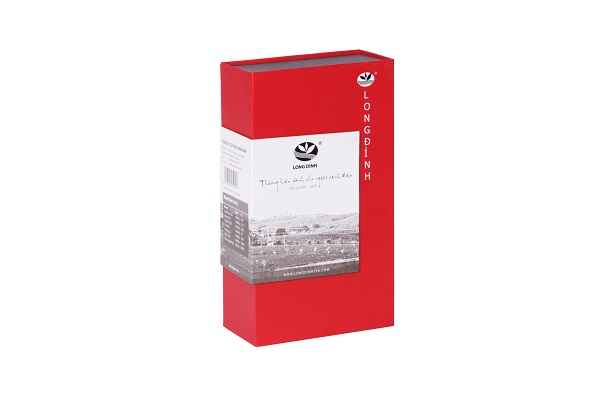 Bộ trà ô long lễ đỏ 300 gram - long đỉnh organic tea