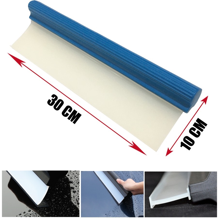 Gạt Nước Rửa Xe Lưỡi Silicone (30cm X 10cm)