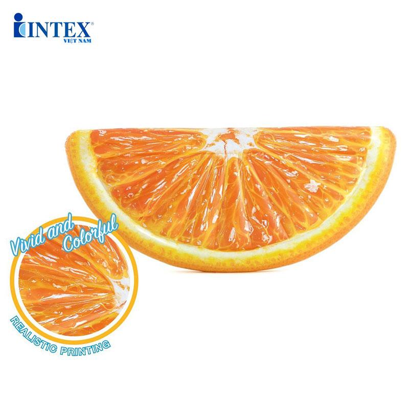 Phao bơi cam khổng lồ intex 58763 - phao bơi cho bé, phao bơi trẻ em, người lớn