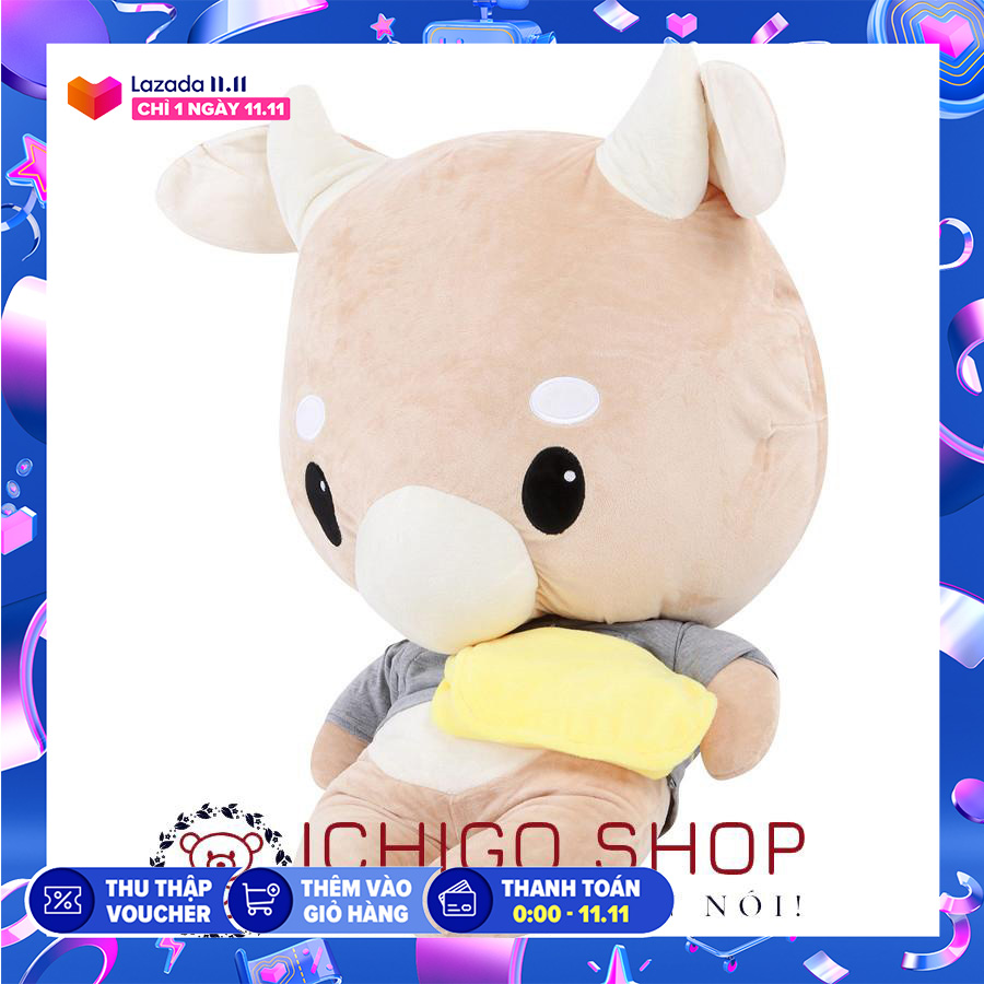 Gấu bông bò chăm chỉ 30cm - phim thư ký kim sao thế