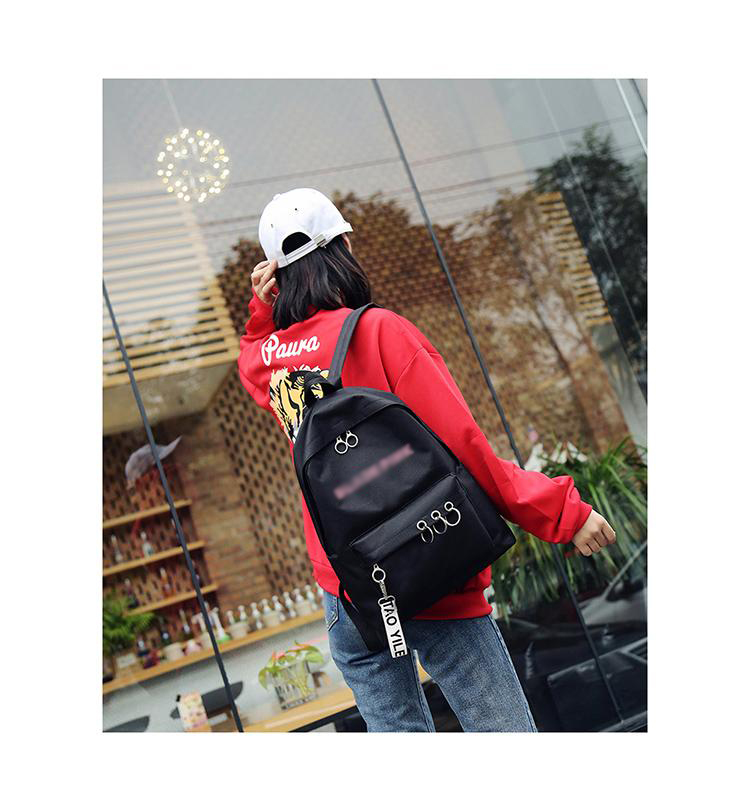 Balo vải bố Blackpink đen