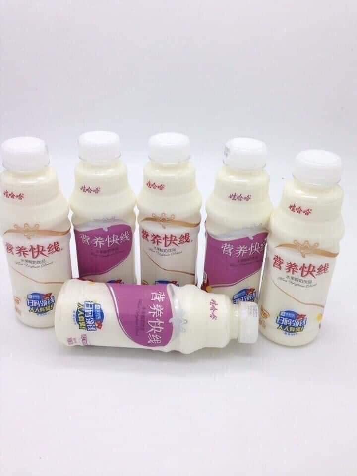 1 Thùng Sữa Chua Uống Wahaha Chuẩn TQ 500ML x 15 Chai