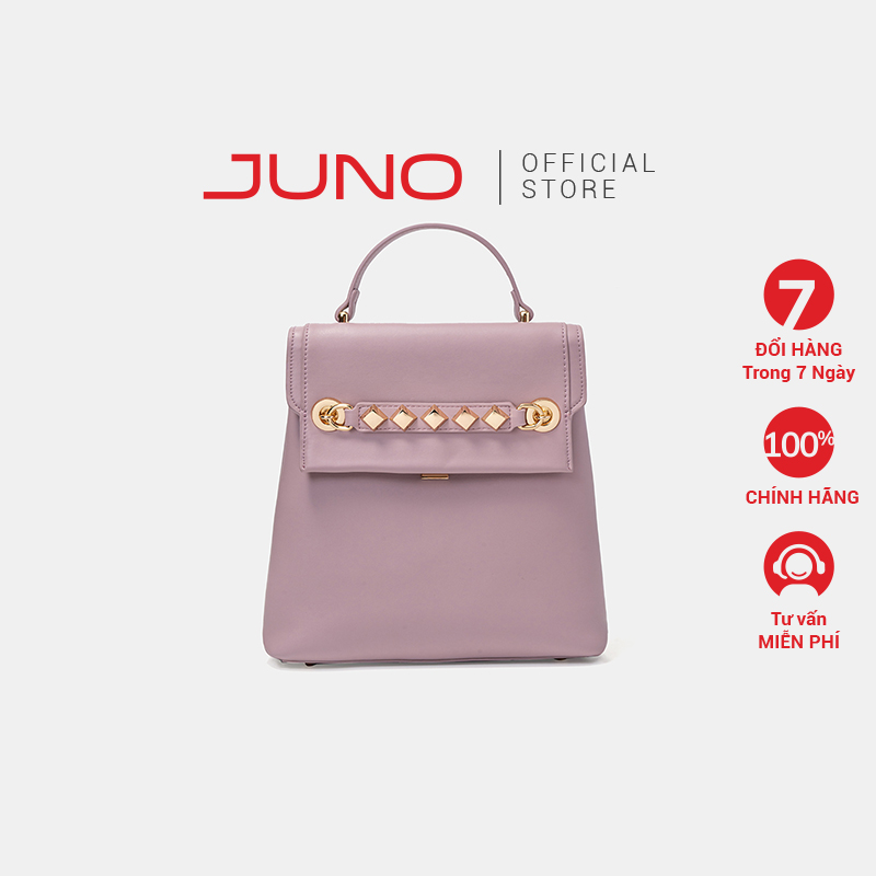 Balo nữ thời trang juno đính đinh tán bl143