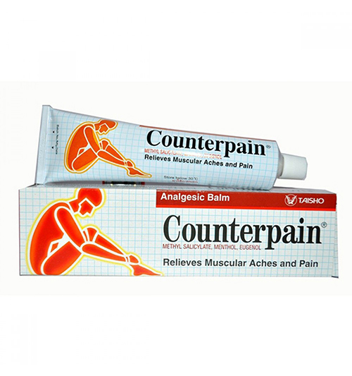 Dầu xoa bóp counterpain thái lan nóng & lạnh 120g