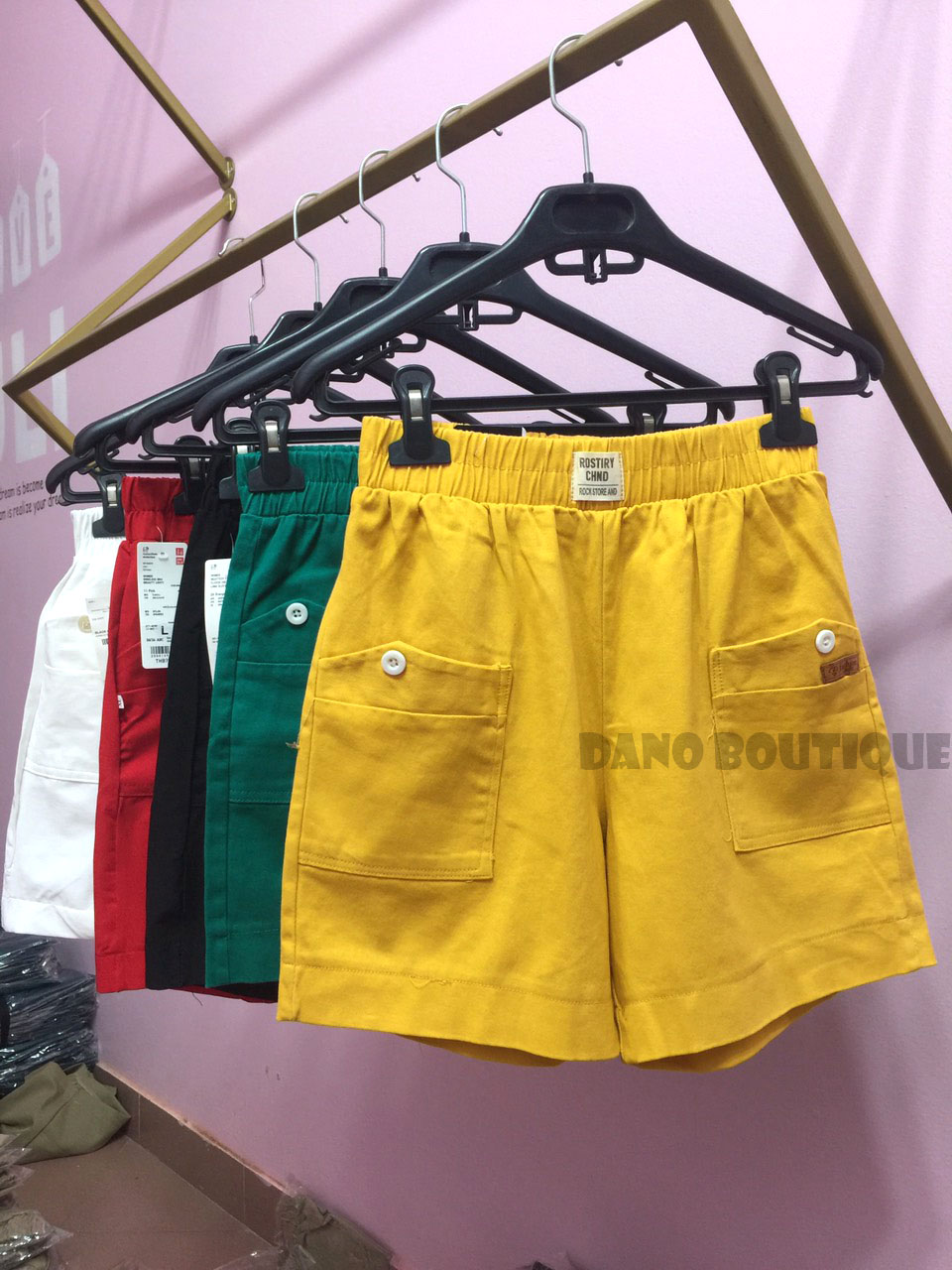 Quần kaki trơn,Quần SOOC SHORT Nữ KAKI Ống Suông Unisex co giãn trẻ trung năng động,Quần kaki nữ dáng Hàn Quốc