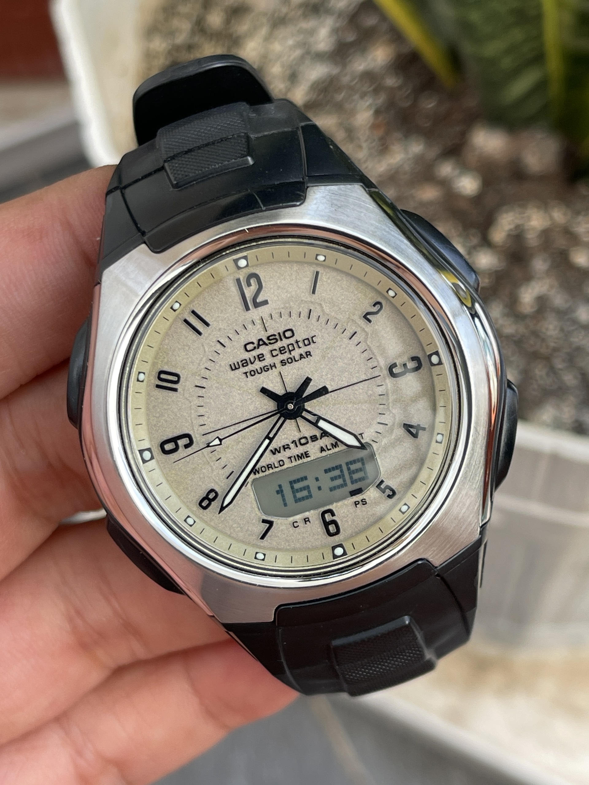 Đồng hồ nam casio wva-430j thể thao chạy pin hàng si