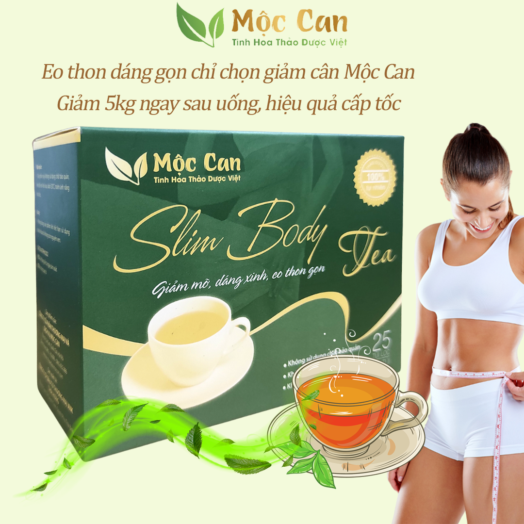 Trà giảm cân cấp tốc, giảm 4-6kg không tăng lại, giảm mỡ bụng