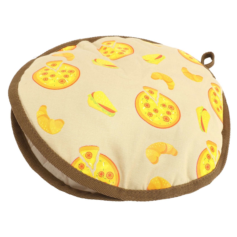 12Inch Tortilla Pancake Warmer Pouch Microwavable Insulated Food Cooler Bag, for Corn Flour Burrito Pancake Warm