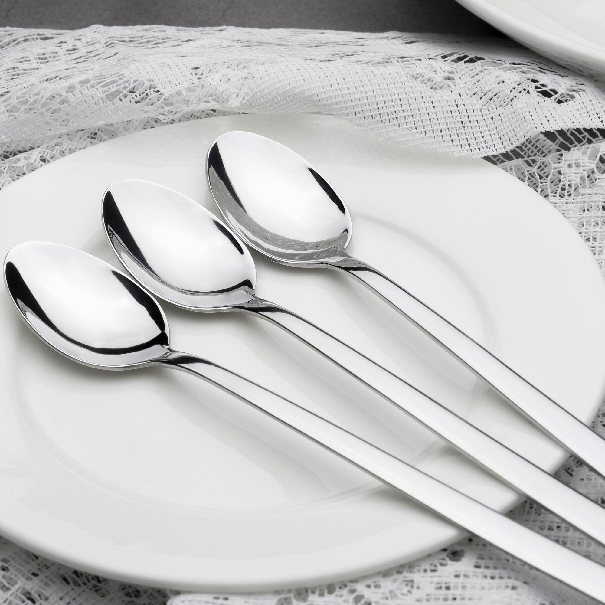 Combo 5 thìa cà phê, muỗng cà phê, thìa inox cán dài, muỗng inox cán dài, thìa ăn dặm, muỗng ăn dặm, thìa inox cao cấp, muỗng inox cao cấp