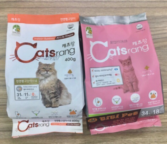 Thức ăn cho mèo catsrang 400g