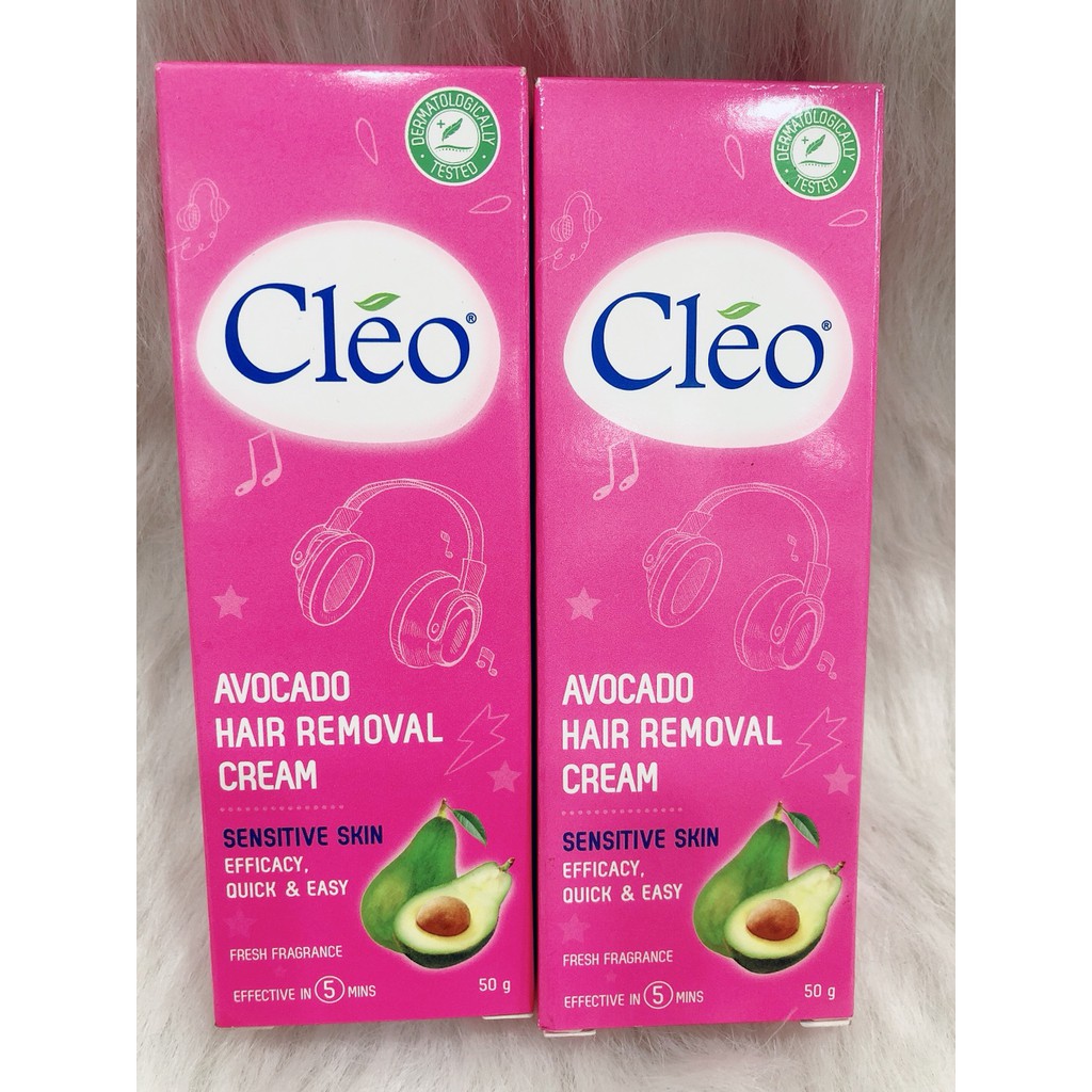 Kem Tẩy Lông Cho Da Nhạy Cảm Cleo Avocado