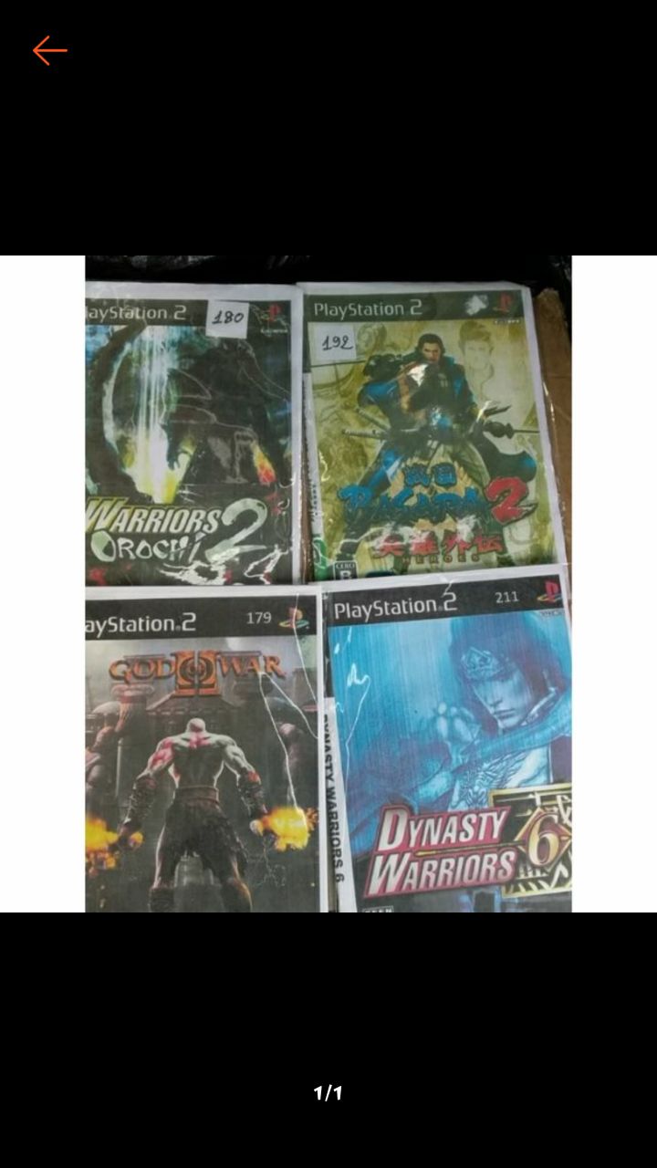 [HCM]Game ps2 gồm 12 game như hình
