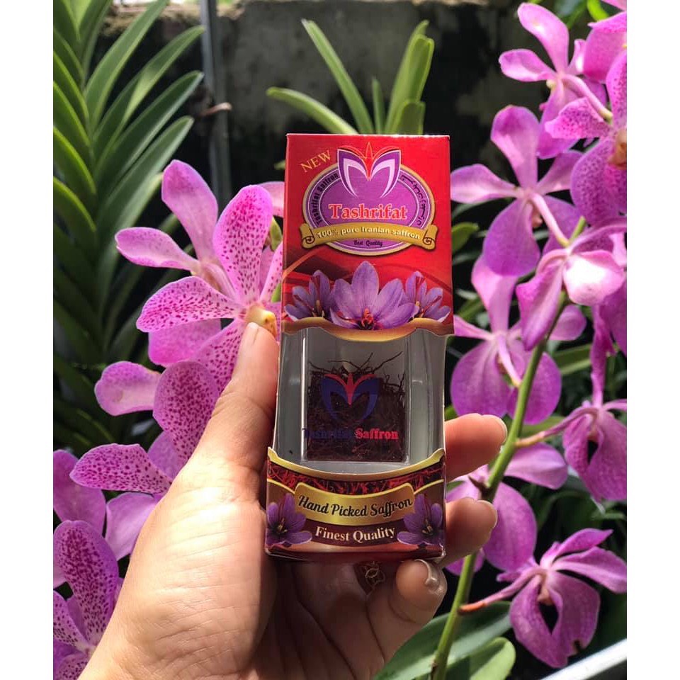 Nhụy hoa nghệ tây tashrifat saffron iran 1gr