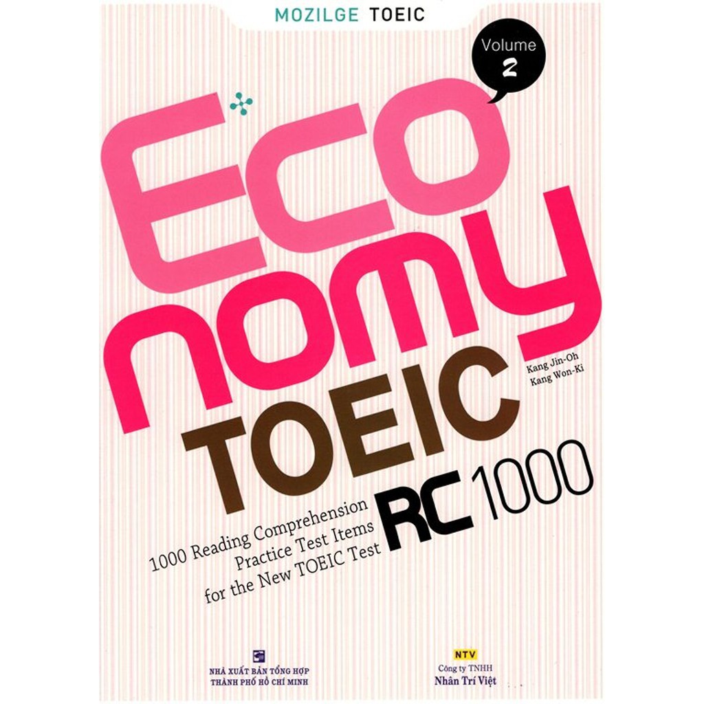 Ns minh tâm - sách - economy toeic rc1000 volume 2