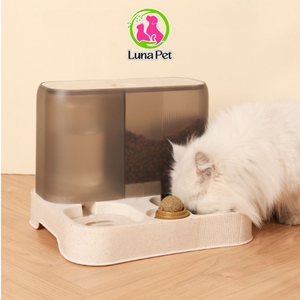 Bát đựng thức ăn tự động cho chó mèo Luna Pet BA11