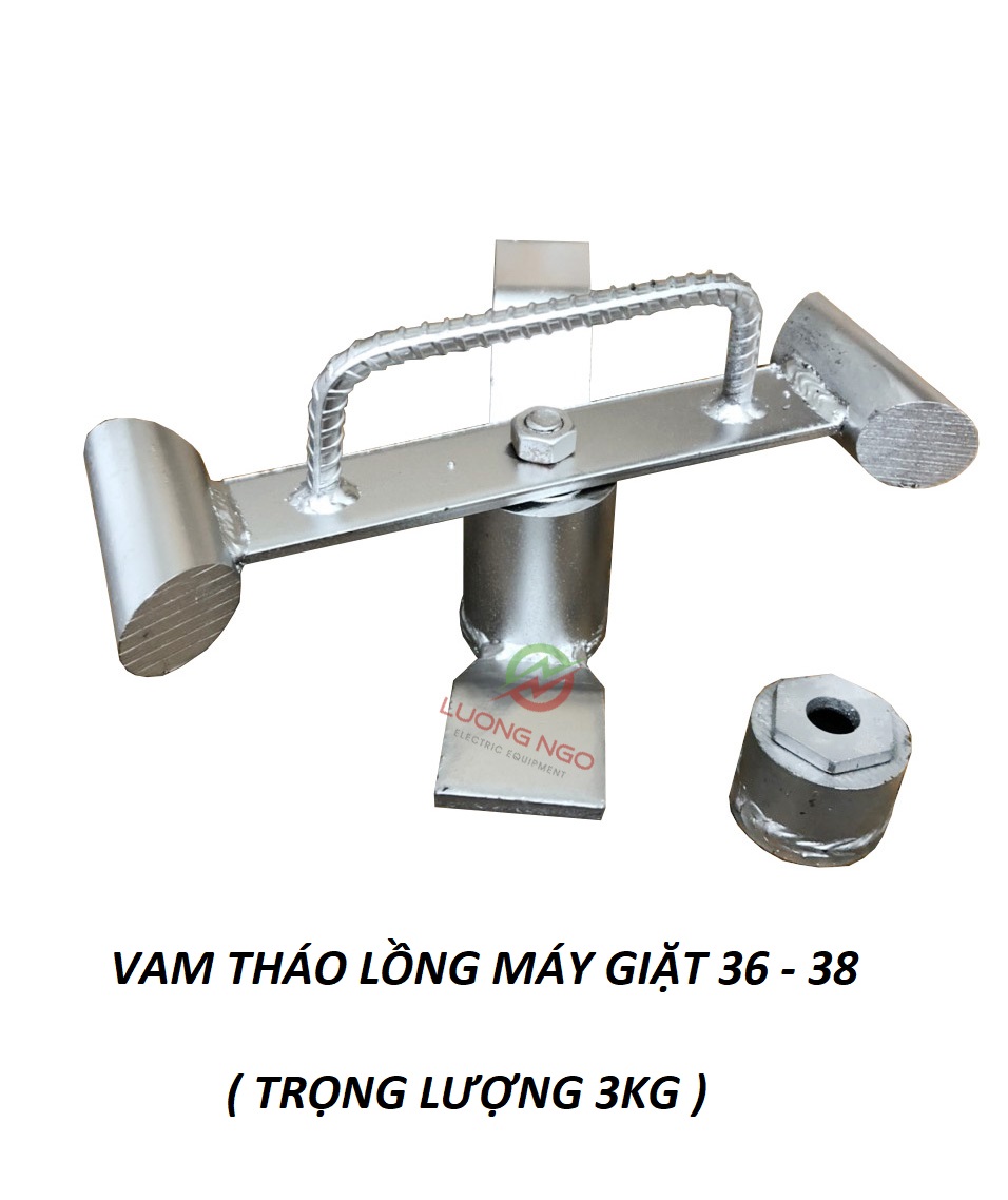 Vam tháo ốc lồng máy giặt mạ kẽm loại 1 (Ốc phi 36, 38)