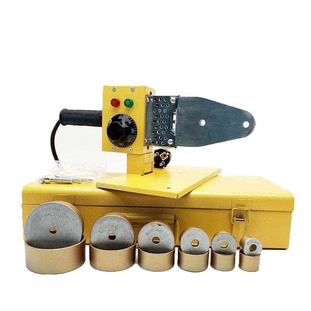 May han nhiet ong nuoc nong, máy hàn nhiệt PPR 20-63 đủ PHỤ KIỆN Công suất 800W