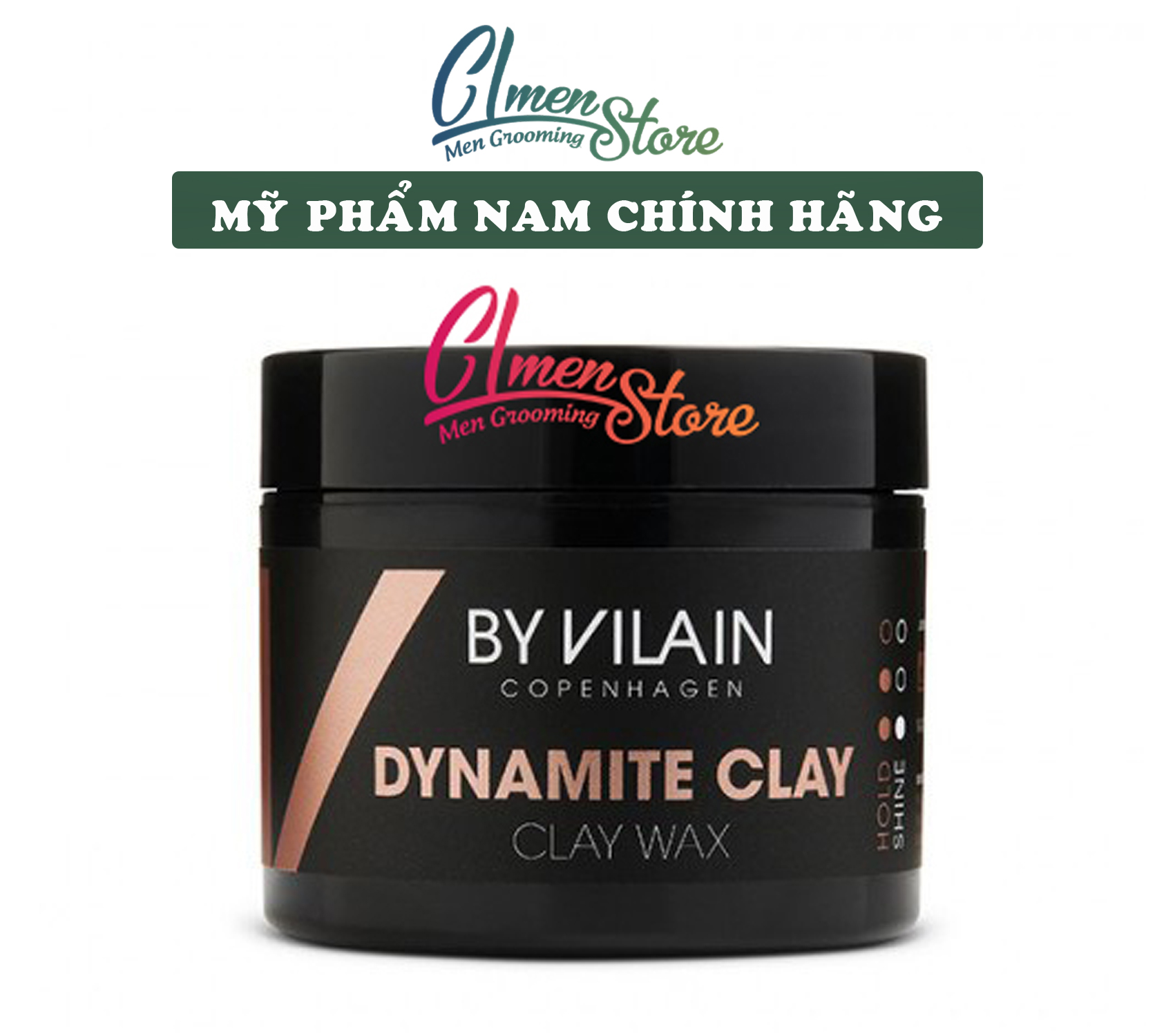 Sáp vuốt tóc By Vilain Dynamite Clay | Tạo kiểu tóc cho nam