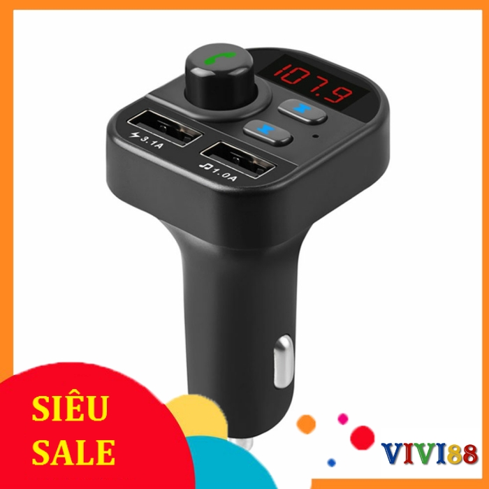 Tẩu Nghe Nhạc MP3 Bluetooth trên xe ô tô