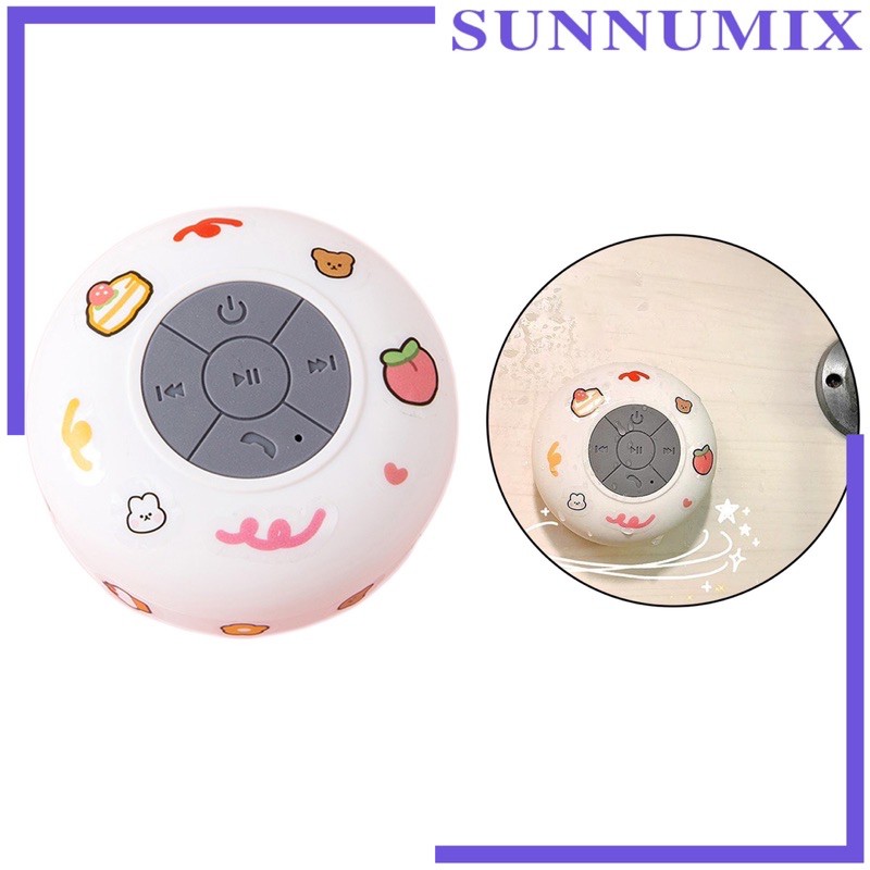 Loa bluetooth chống nươc dán kèm miếng dán