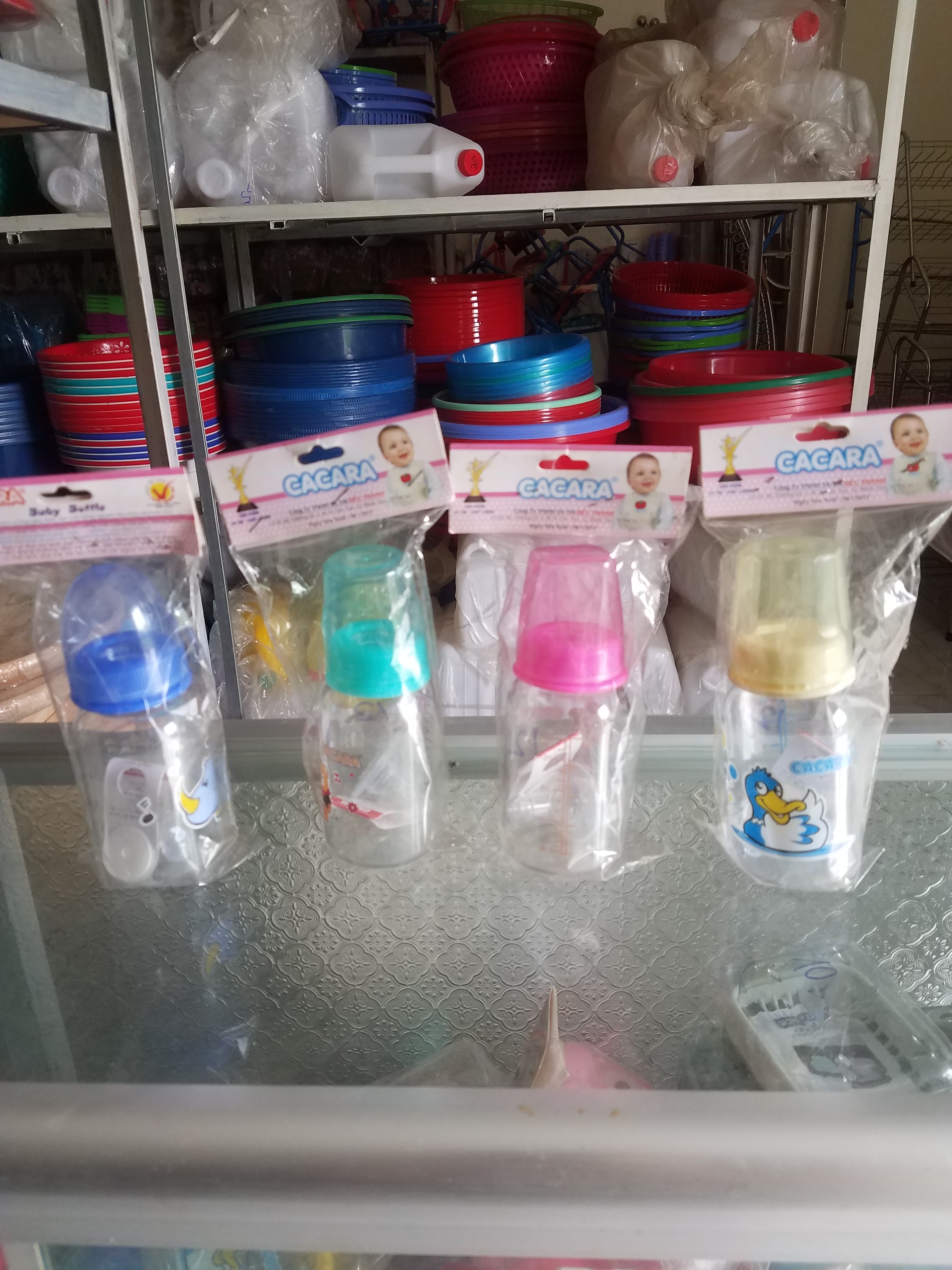 Bình sữa trẻ em cacara 140ml