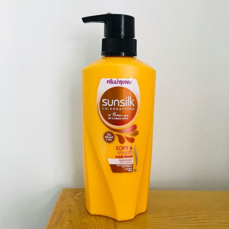 Dầu Xả Sunsilk Phục Hồi Hư Tổn 400ml Thái Lan (Màu Vàng)