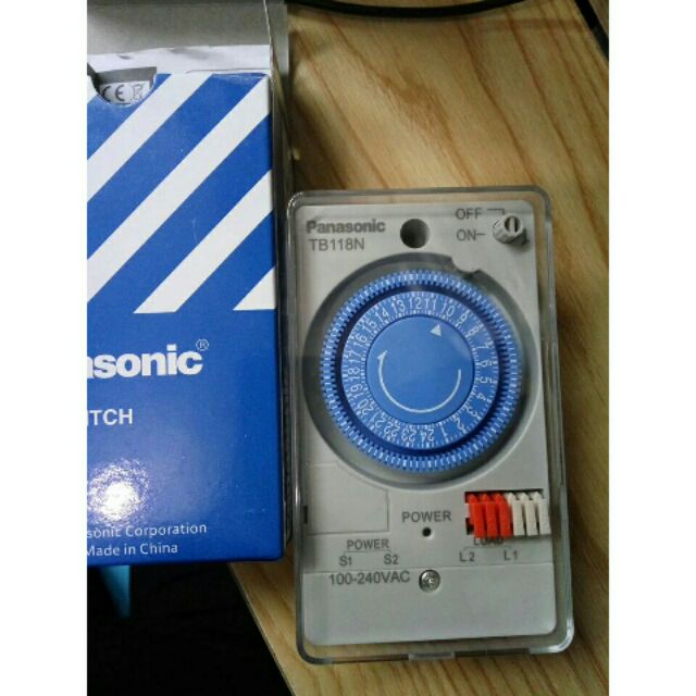 Đồng hồ timer hẹn giờ TB118 panasonic