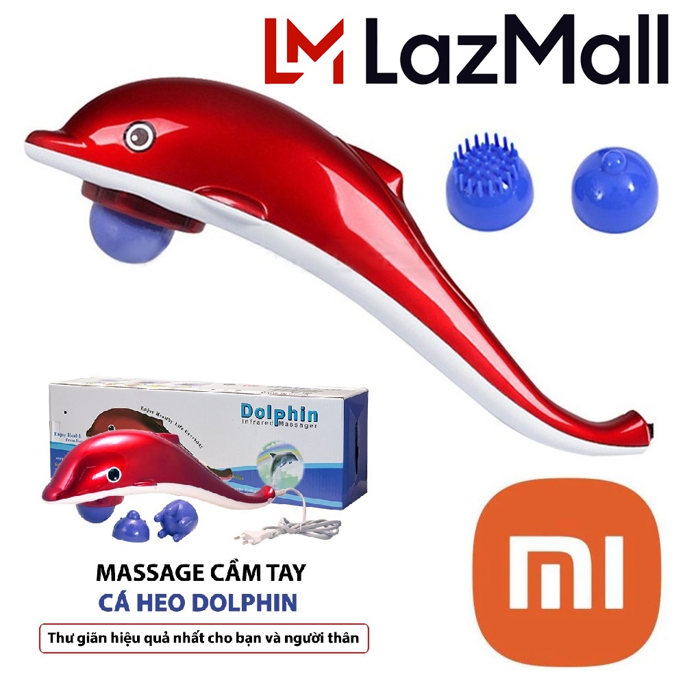 HÀNG TỐT LazMall Tốt Nhất Máy Giãn Cơ Cầm Tay Nhật Bản Cây Masage Cầm Tay Công Nghệ Xiaomi Máy Massage Cá Heo DOPHIN Massage Giúp Các Huyệt Đạo Trên Cơ Thể Được Lưu Thông Tuần Hoàn Máu Trong Cơ Thể Giảm Nhức Mỏi Và Chữa Được Một Số Bệnh