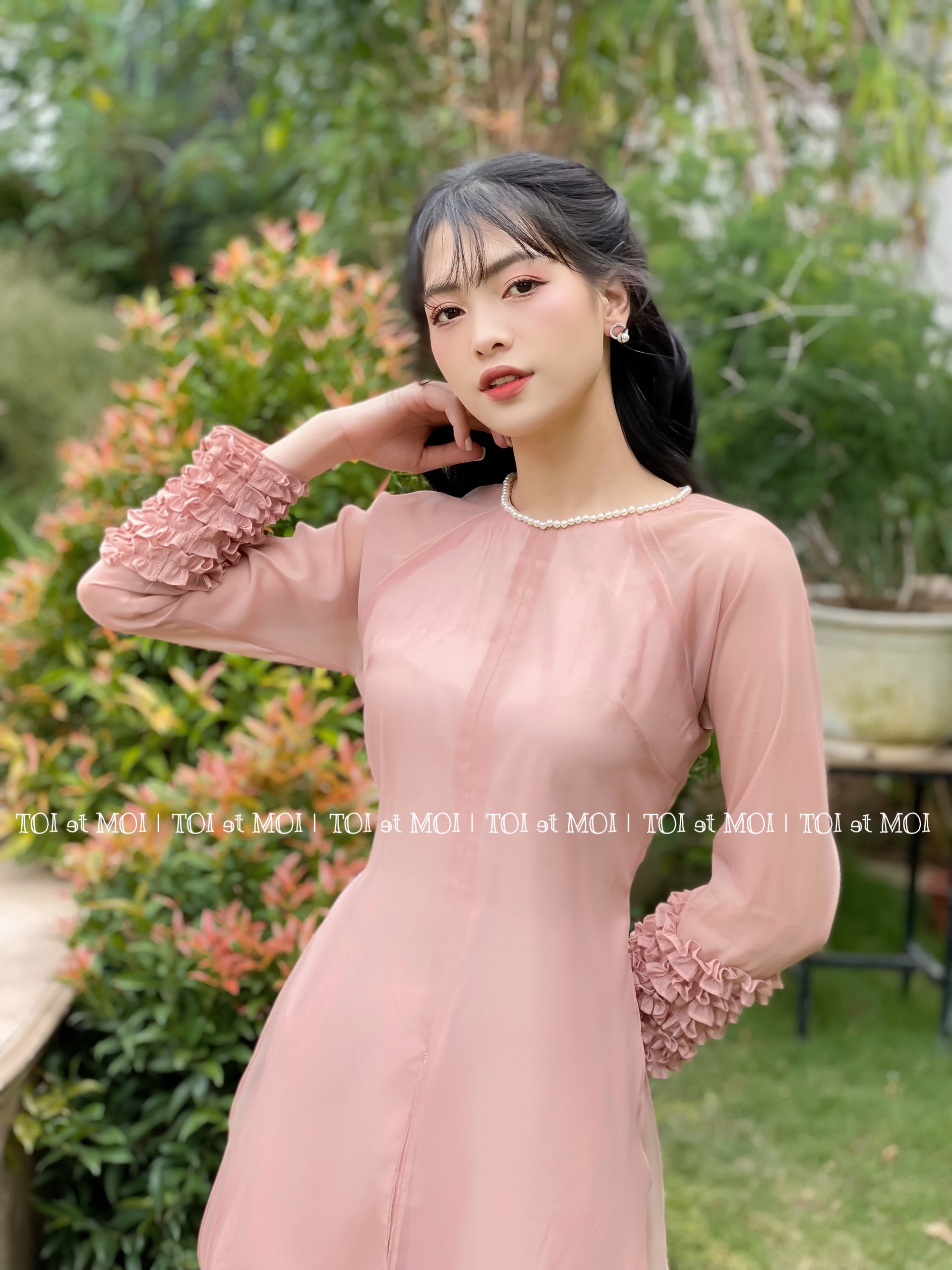 Áo dài huệ nhi_toi et moi