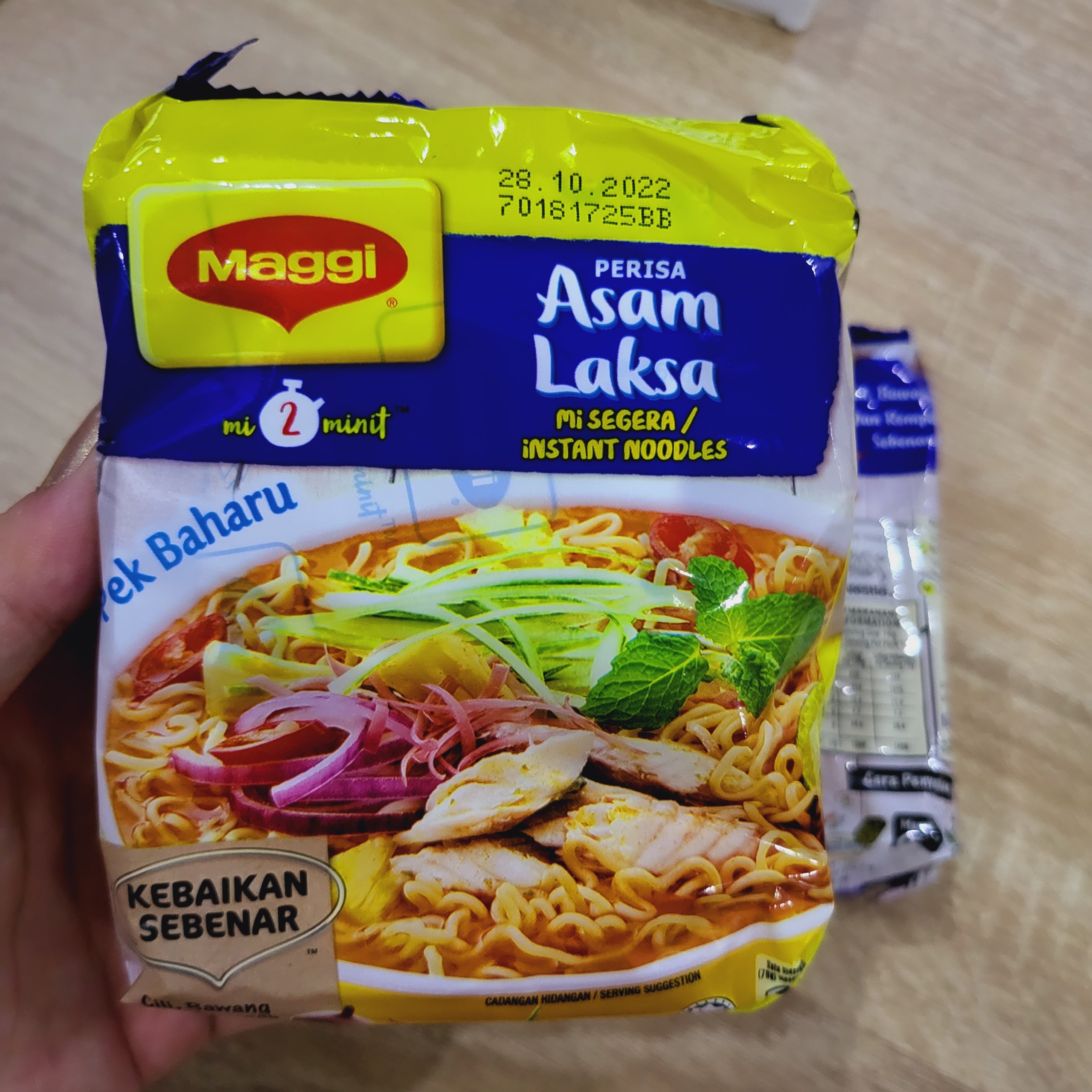 Mì gói Maggi Asam laksa Malaysia
