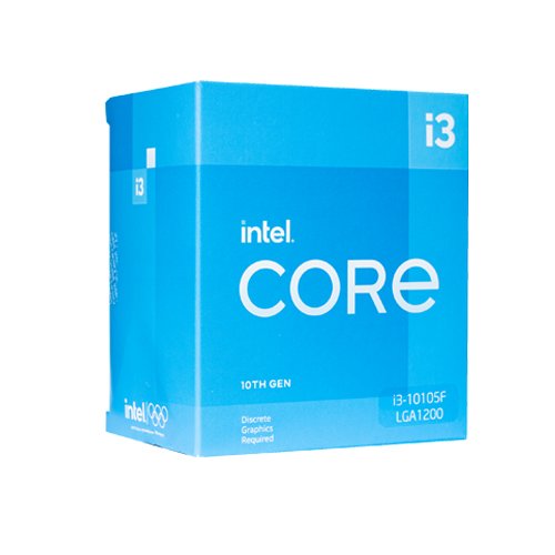 Cpu i3 10105f new full box bảo hành 3 năm
