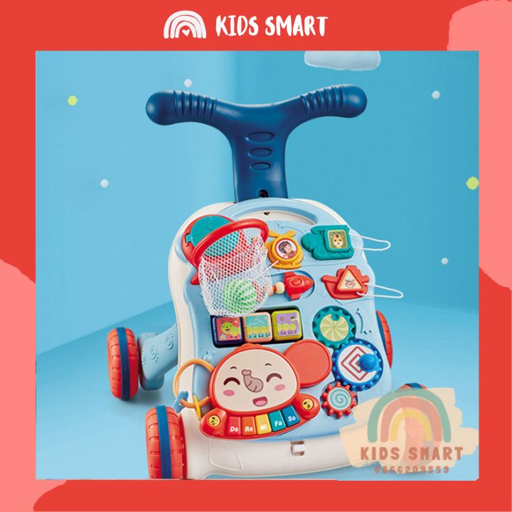 Xe tập đi đa năng ⚡️⚡️mẫu mới 2021⚡️⚡️ nhạc tiếng anh, bao bì tiếng anh siêu đẹp, điều chỉnh độ cao và tốc độ