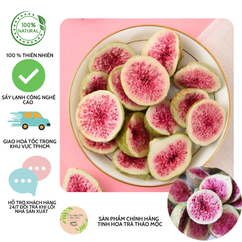 Sung sấy lạnh ruột đỏ ngọt làm bánh 100 gram _ tinhhoatrathaomoc