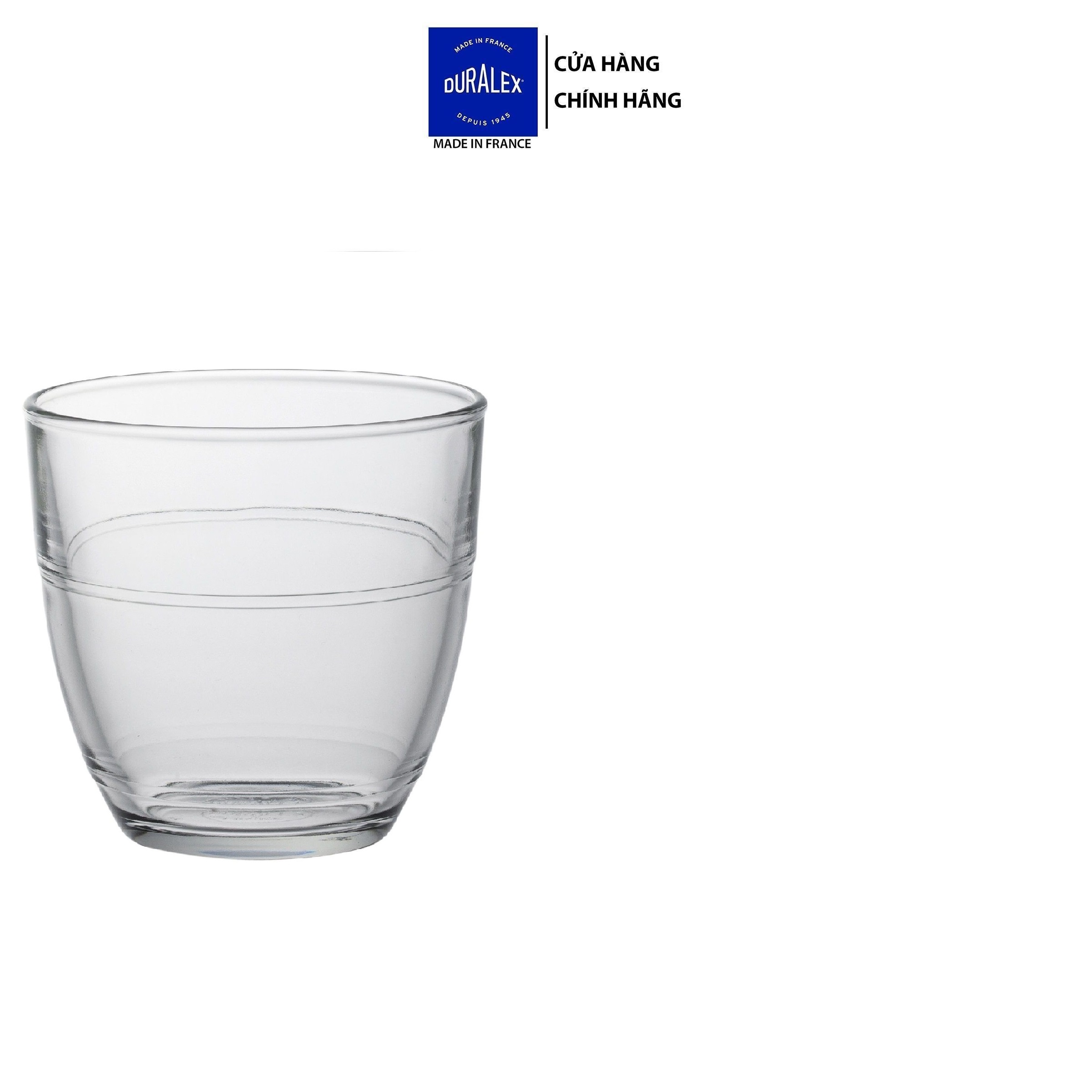 Bộ 6 ly D1015A Duralex - Gigogne trong clear 90ml Thủy tinh cường lực cao cấp Pháp