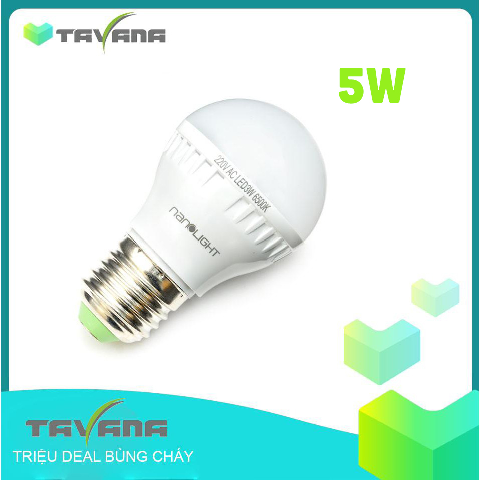 Bóng đèn tiết kiệm Điện Nanolight LED 5W