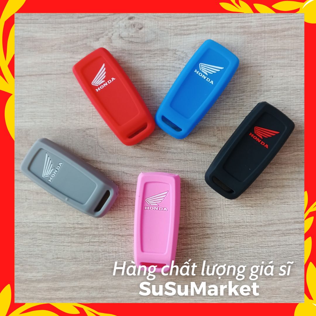 Bao silicon 2 nút honda smartkey xe ab, vision, sh mode, vario 160,...