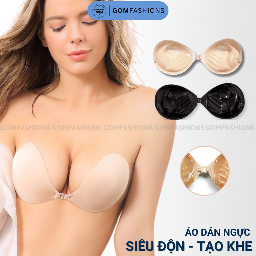 Áo dán ngực cài trước, miếng dán ngực siêu độn tạo khe quyến rũ dính siêu chắc - SA-0127