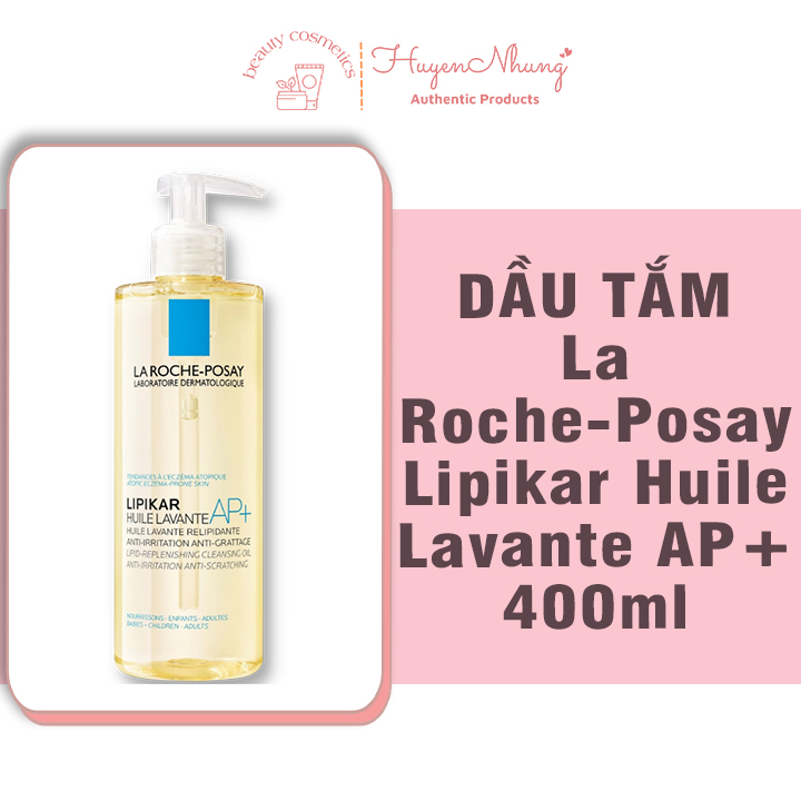 Dầu tắm la roche-posay lipikar huile lavante ap+ 400ml