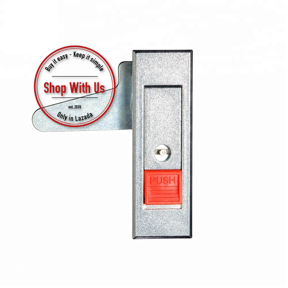 10 chiếc Khóa Bật MS603 - Khóa Tủ Điện x 10 chiếc - Khóa Bấm Nút Đỏ MS603 x 10pcs - AB